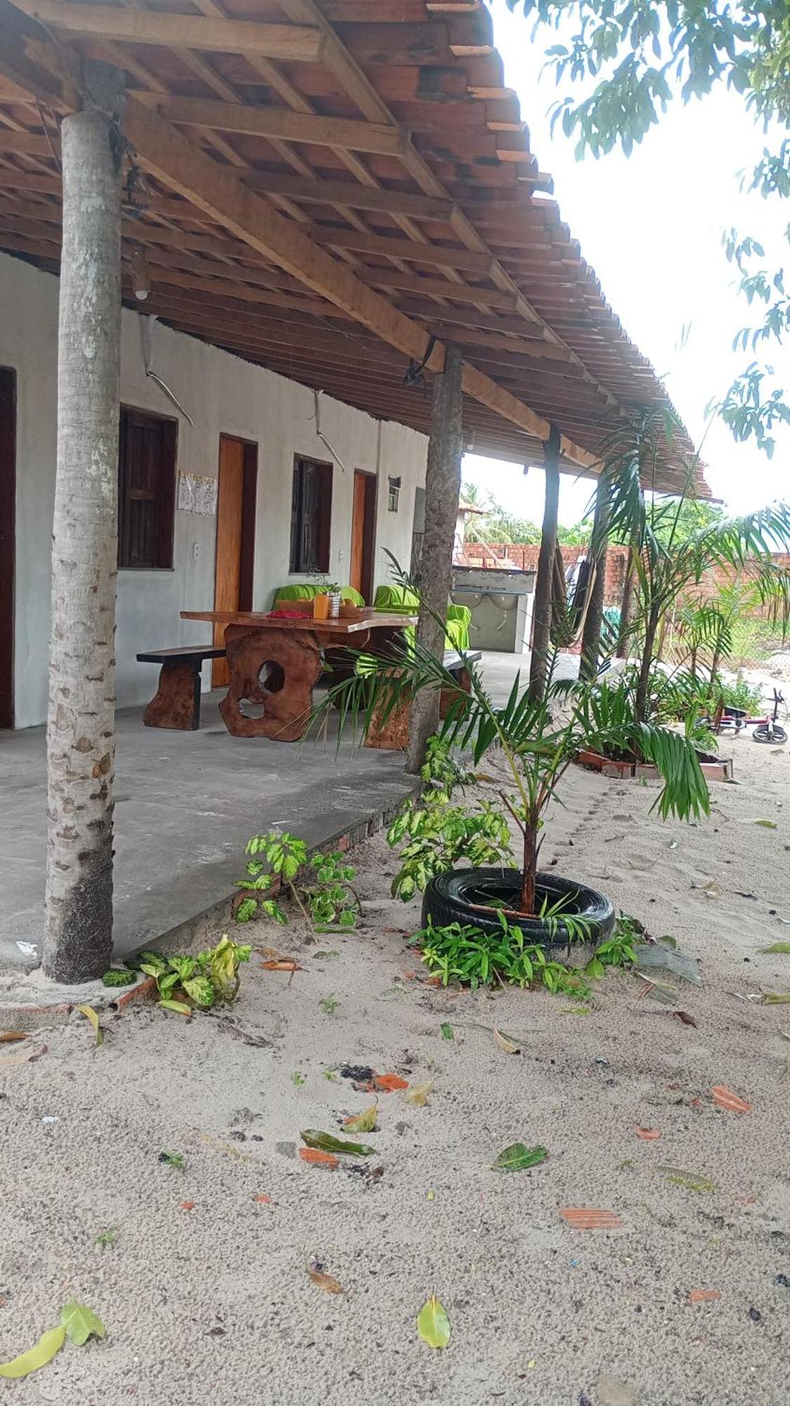 Hostel E Camping Na Rua Das Flores Santo Amaro do Maranhao Екстер'єр фото
